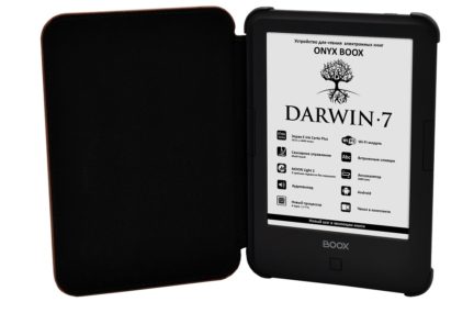 Представлен новый букридер ONYX BOOX Darwin 7 – теперь с поддержкой аудио